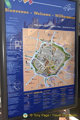 Map of Beaune