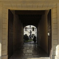 Courtyard gate of the Hospices de Beaune