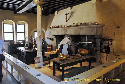 Hospice de Beaune kitchen