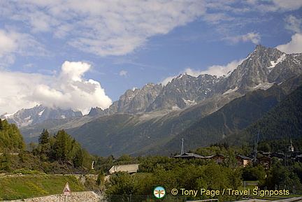 Chamonix and Mont Blanc, French Alps, France