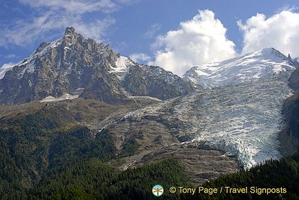 Chamonix and Mont Blanc, French Alps, France