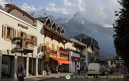 Chamonix and Mont Blanc, French Alps, France