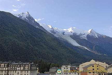 Chamonix and Mont Blanc, French Alps, France