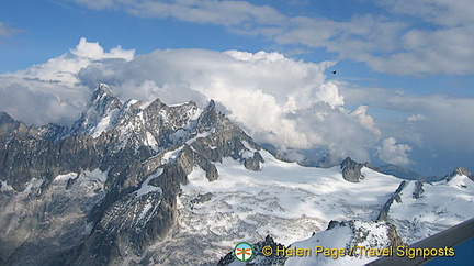 Chamonix and Mont Blanc, French Alps, France