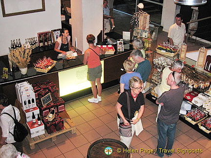 Wine-tasting, Chateauneuf du Pape, Provence, France