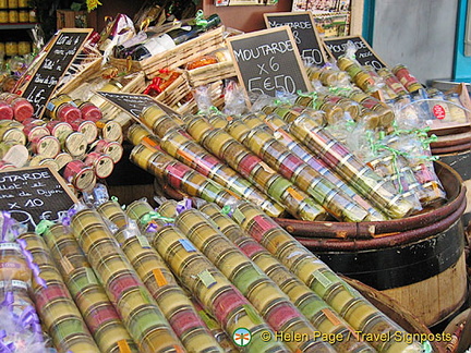 Moutarde Maille shop in Dijon