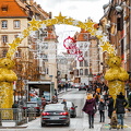 Strasbourg Capitale de Noël (943 visits) Bright golden archway of the Strasbourg Capitale de Noël Strasbourg Capitale de Noël