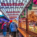 Christkindelsmärik snack foods (1156 visite) All kinds of snack foods are available at the Christkindelsmärik on Place Broglie Christkindelsmärik snack foods