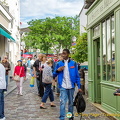 People-watching in Montmartre