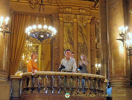 Tony on the grand balcony