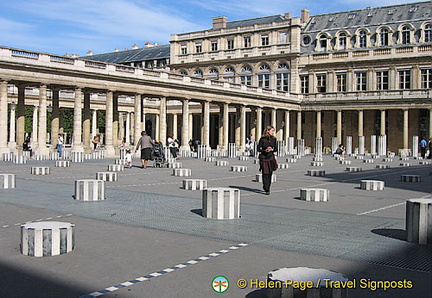 Palais Royal courtyard