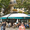 Les Deux Magots one of the famous Paris cafés