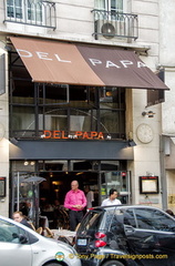 Del Papa an interesting pizzeria