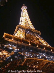 Eiffel Tower by night