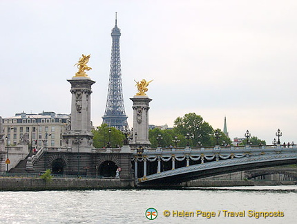 Pont Alexandre III - built for the Paris 1900 Universal Exposition