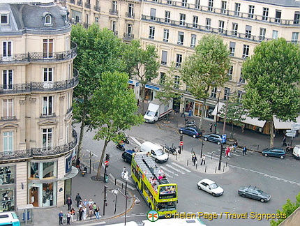 Panoramic Paris city views 