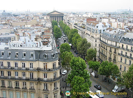 Panoramic Paris city views 