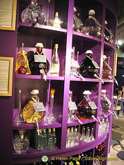 Alcohol display at Lafayette