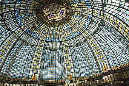 Printemps' famous art-deco cupola