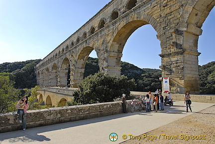 Pont du Gard aqueduct, Provence, France