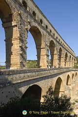 Pont du Gard aqueduct, Provence, France