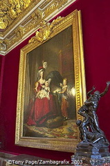 Painting of Marie-Antoinette and her children by Mme Vigee-Lebrun