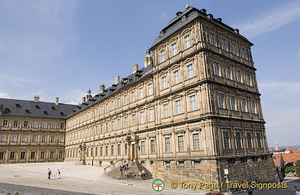 View of the Neue Residenz from Bamberg Cathedral