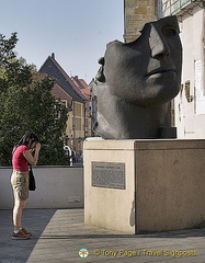 Centurione I, a bronze statue by Polish sculptor Igor Mitoraj