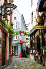 Schwanenstrasse or Swan Street in Bernkastel