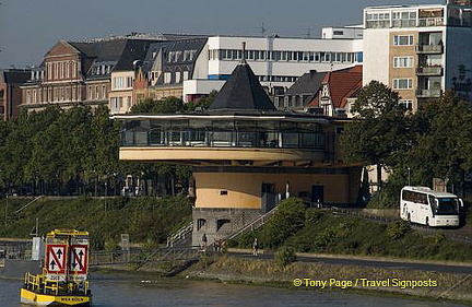 Cologne harbour control tower