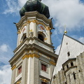 The tower of Grabkirche - St Peter and Paul church