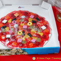 Liquorice all-sorts pizza