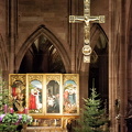 Inside Freiburg Münster (1270访问量) A sneak peak inside the Freiburg Cathedral Inside Freiburg Münster