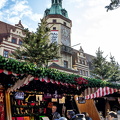 Christmas market stalls (1607 návštěv) Leipzig Christmas market on Marktplatz Christmas market stalls