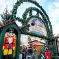 Leipziger Weihnachtsmarkt (1623 heimsóknir) Leipzig Christmas Market archway on Marktplatz Leipziger Weihnachtsmarkt