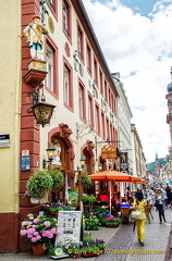 Walking along Hauptstrasse