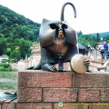 Heidelberg monkey by the Alte Brucke