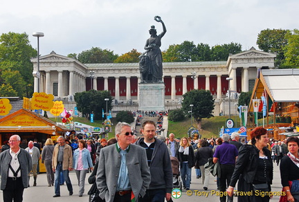 Bavaria statue and the Hall of Fame