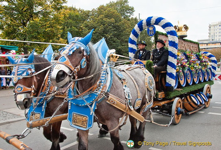 The Hofbrau dray, easily the most attractive