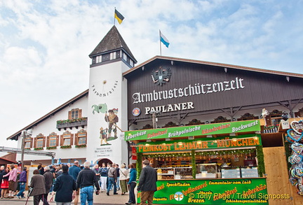 Armbrustschützenzelt - a tent for the archers