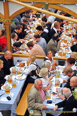 Hofbrau - View of diners from upstairs