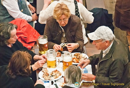 Not everyone at Oktoberfest is loud and rowdy