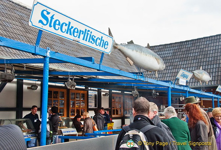 Fischer-Vroni's Steckerlfisch - a Bavarian specialty dish