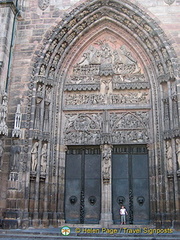 Main entrance of St Lorenzkirche