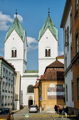 Kloster Niedernburg - the tomb of Gisela of Hungary is inside the church