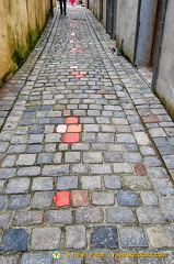 Cobbled street in Passau