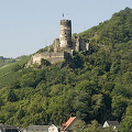 Rhine Castles - Germany (2324 visits) Privately owned Fürstenberg Castle Ruins above Rheindiebach Rhine Castles - Germany