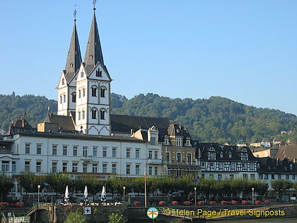 Twin towers of St. Severus Church