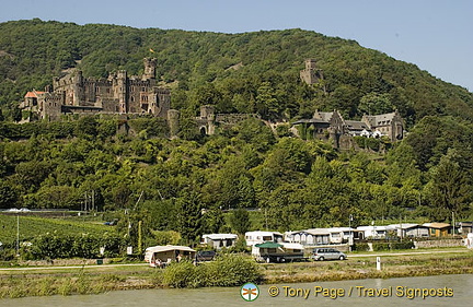 Privately owned Burg Reichenstein near Trechtingshausen