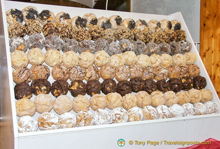 Schneeballen or snowballs is a Rothenburg speciality